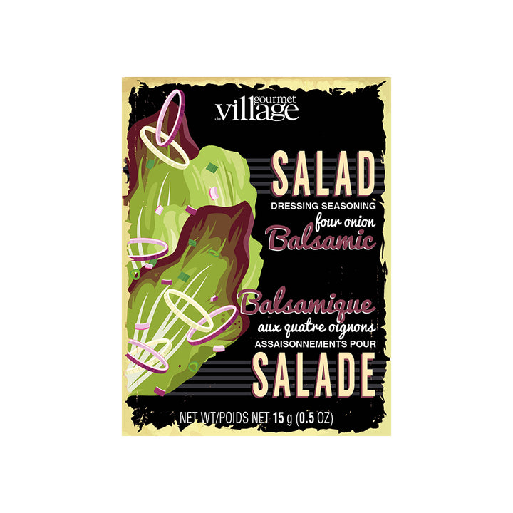 FOUR ONION BALSAMIC SALAD DRESSING SEASONING