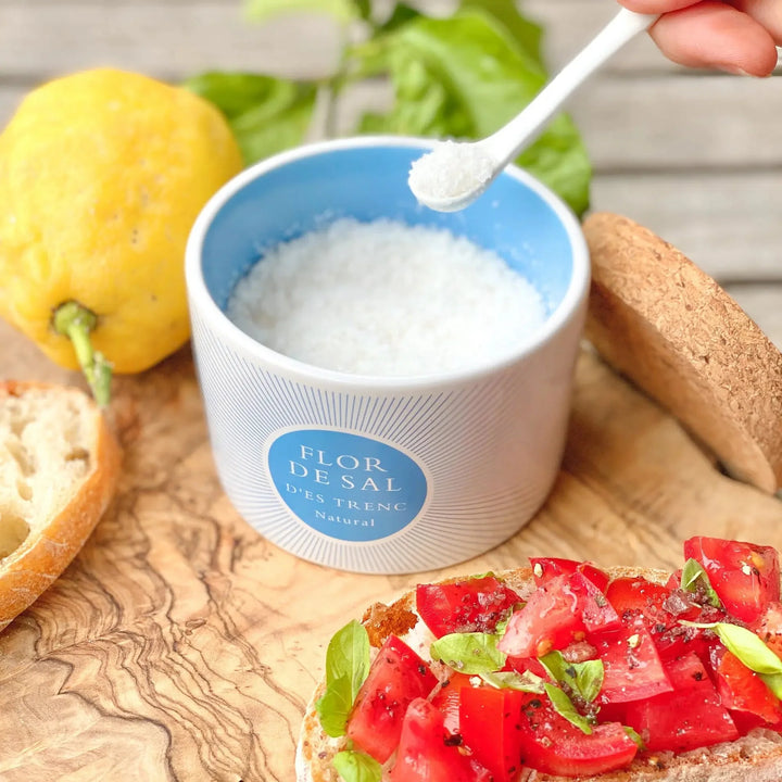FLOR DE SAL D'ES TRENC CERAMIC NATURAL SALT 100G