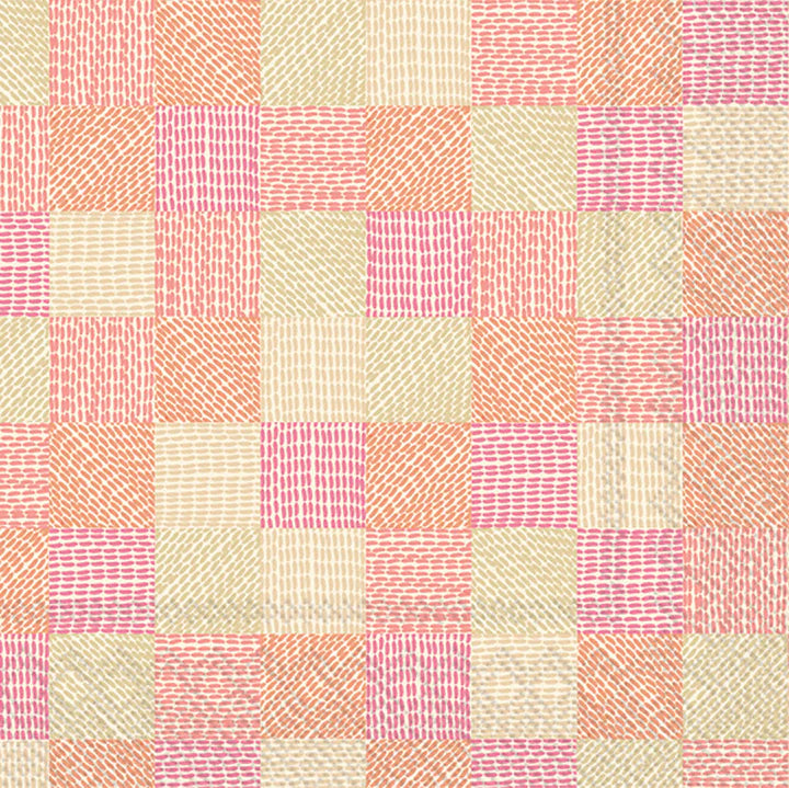 SQUARE SAMPLER LUNCH NAPKIN - PINK