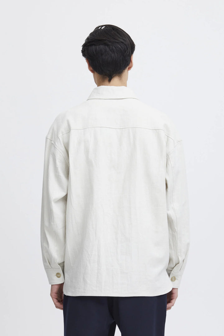 CFAUGUST OVERSHIRT - LIGHT SAND