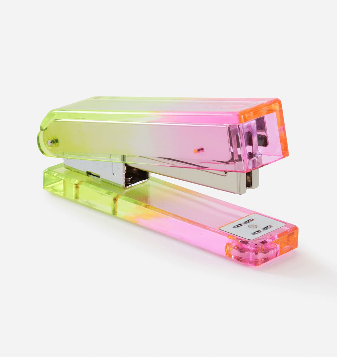 PINK &amp; YELLOW STAPLER