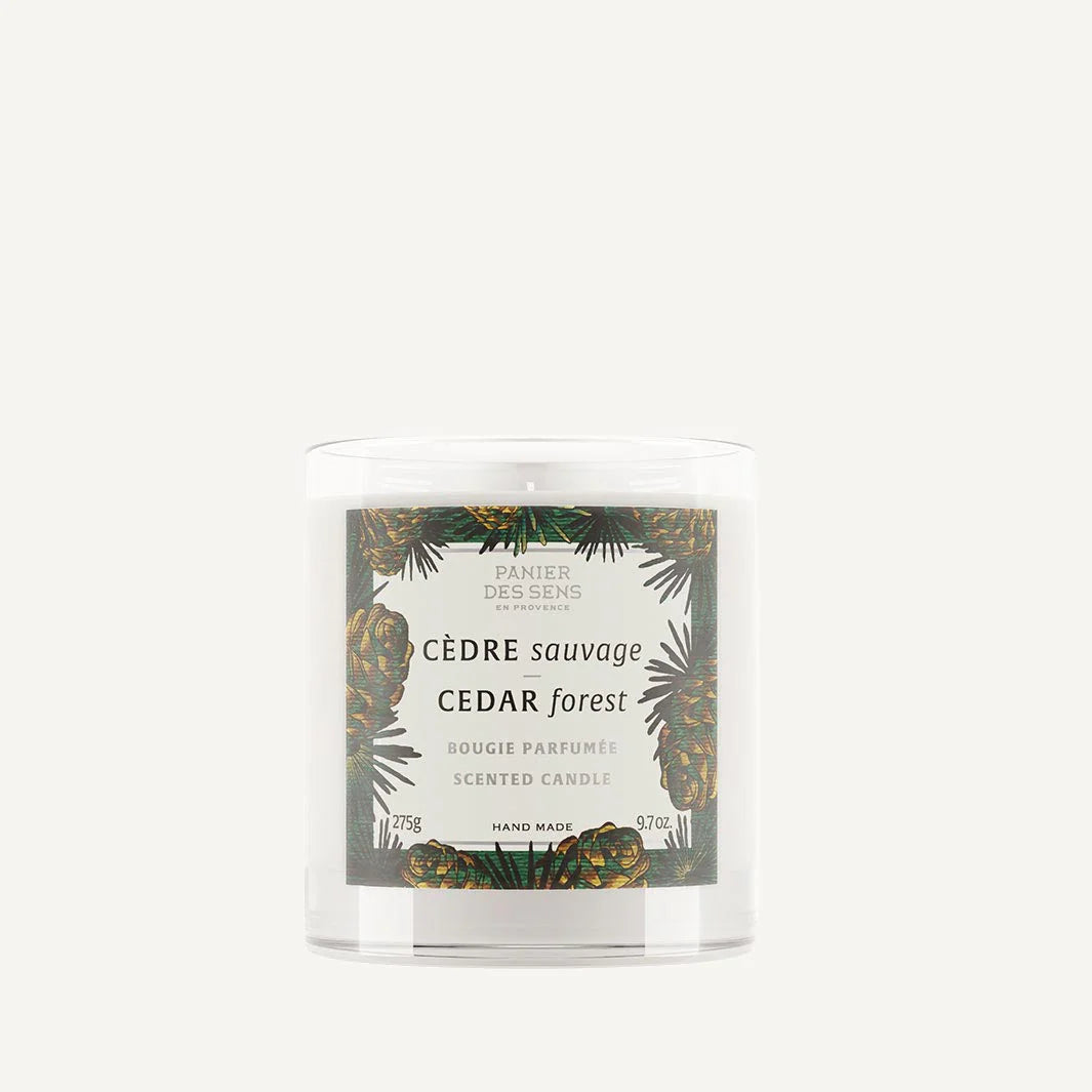 SCENTED VEGAN CANDLE "CEDAR FOREST" 275G