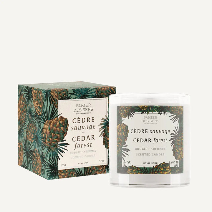 SCENTED VEGAN CANDLE "CEDAR FOREST" 275G