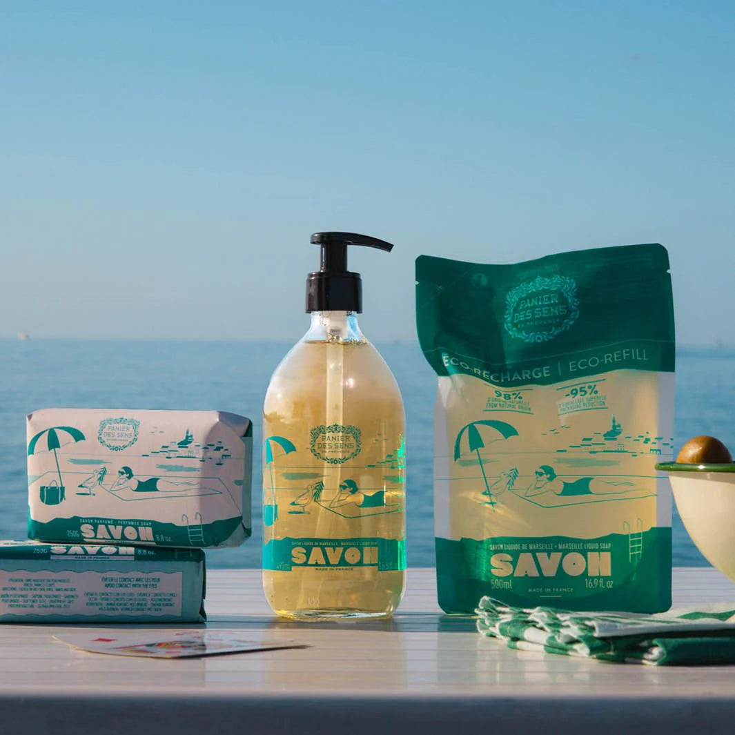 MARSEILLE OLIVE LIQUID SOAP - LIMITED EDITION 25TH ANNIVERSARY 490ML