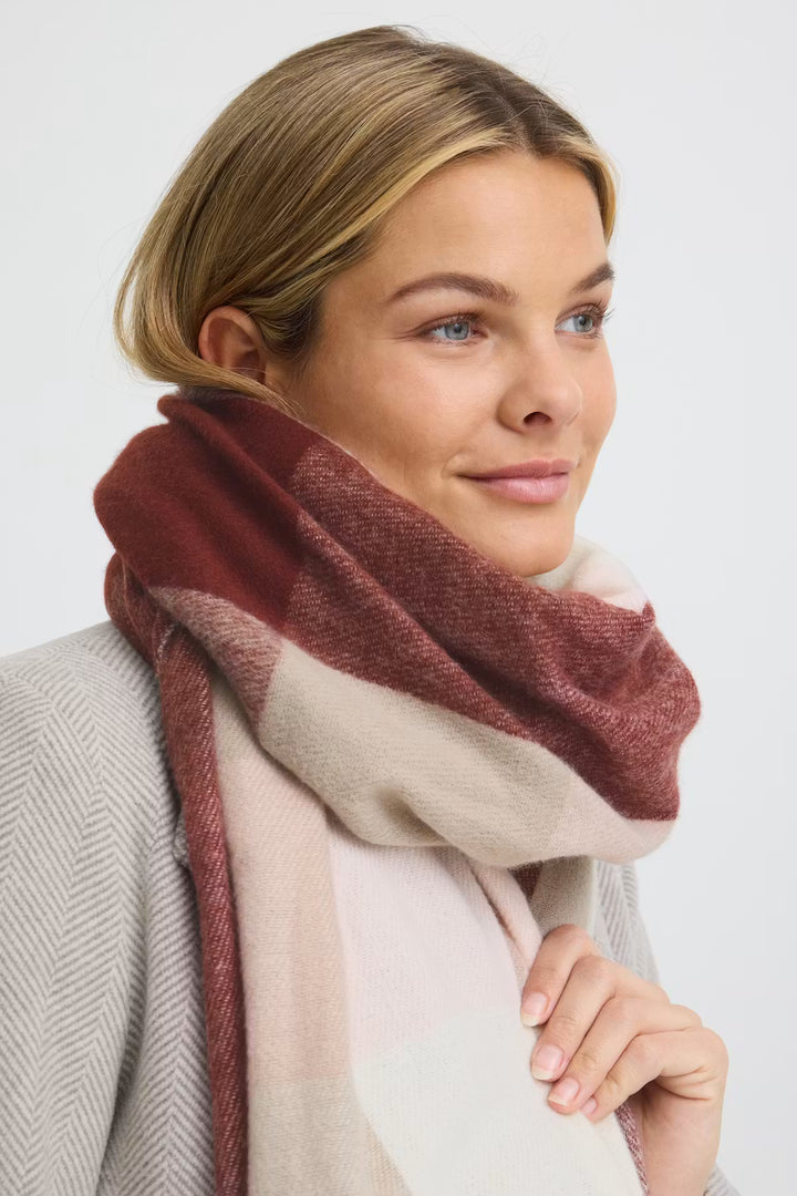 FRJOFRID SCARF "RUM RAISIN"