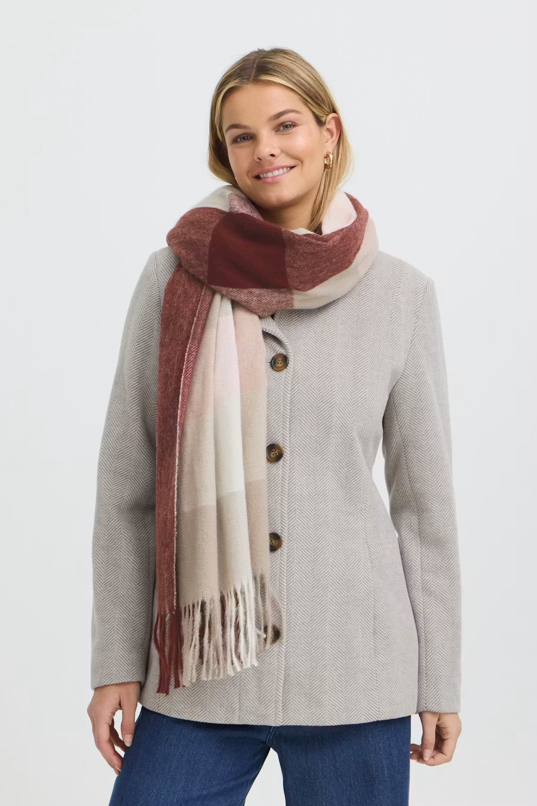 FRJOFRID SCARF "RUM RAISIN"