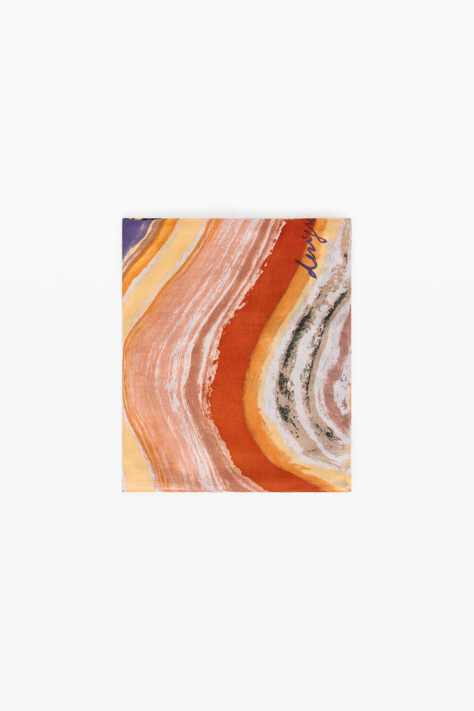 RECTANGULAR PATTERNED FOULARD "ORION"