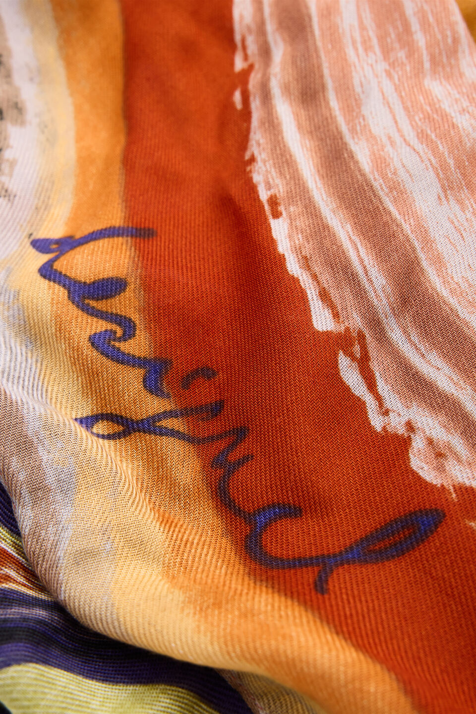RECTANGULAR PATTERNED FOULARD "ORION"