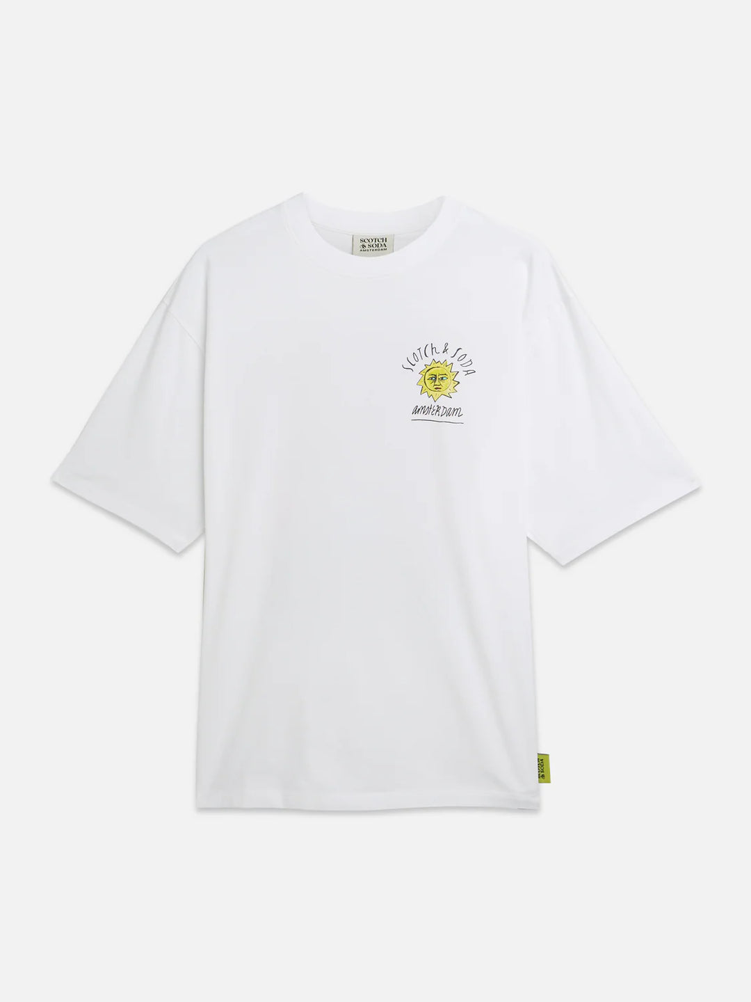 ARTWORK LOOSE T-SHIRT "BRIGHT WHITE"
