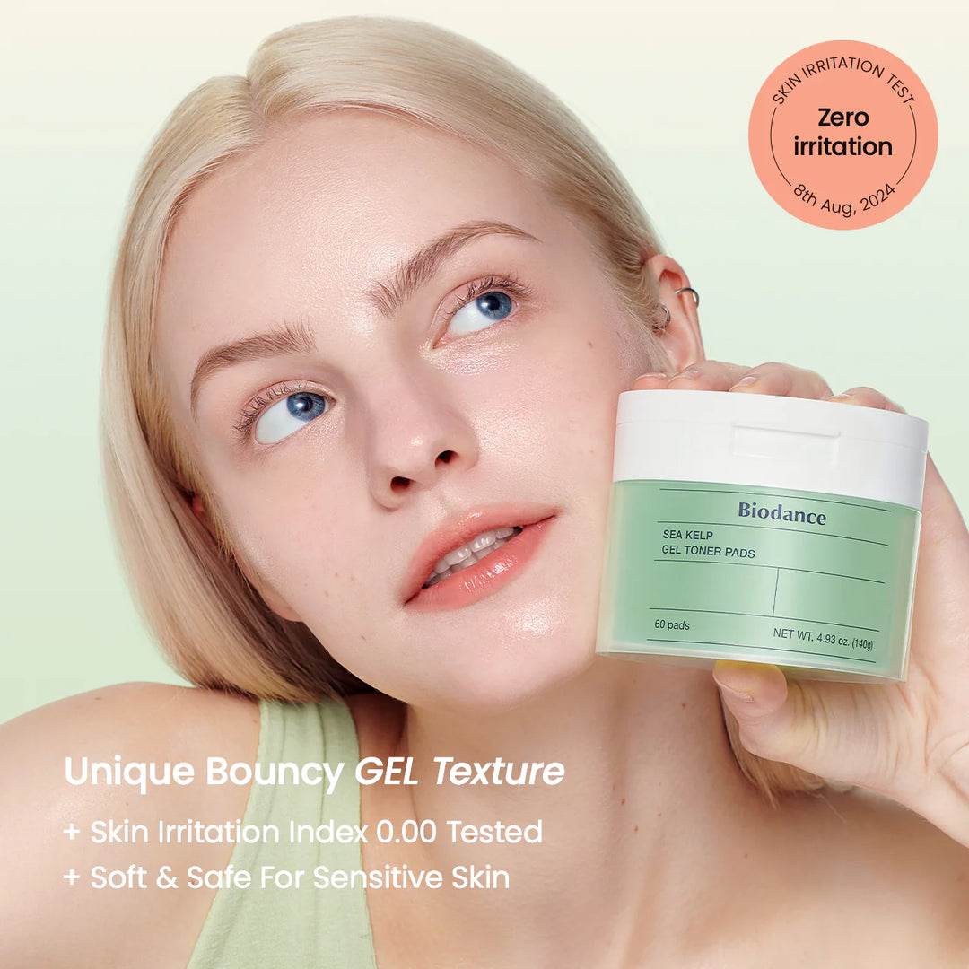 SEA KELP GEL TONER PADS 140G - 60 PADS
