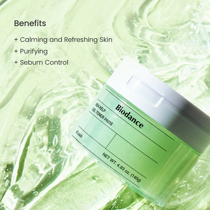 SEA KELP GEL TONER PADS 140G - 60 PADS