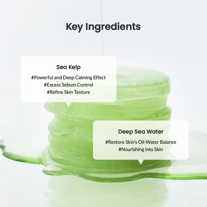 SEA KELP GEL TONER PADS 140G - 60 PADS