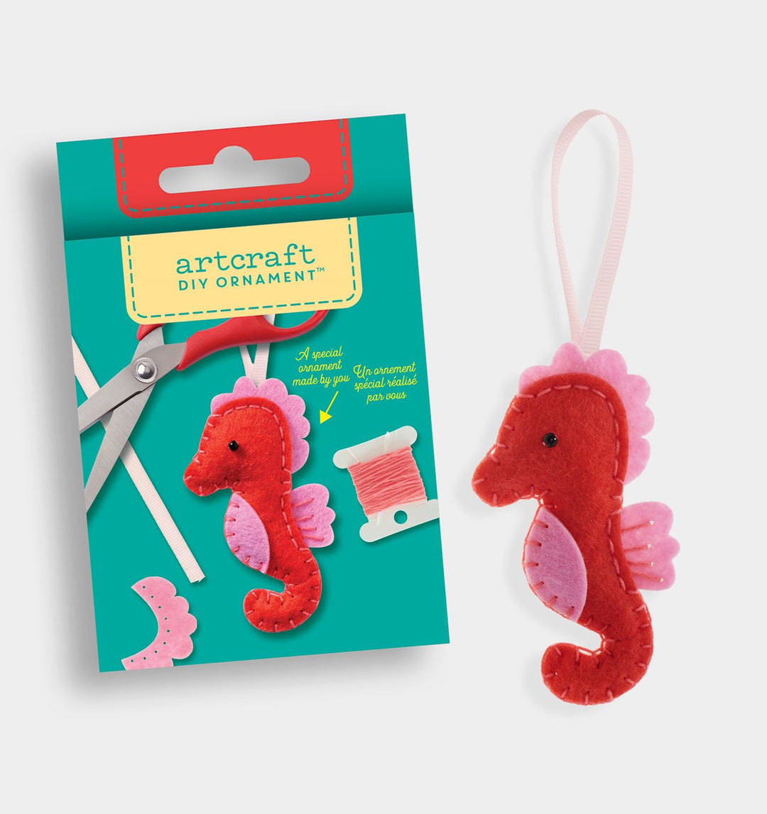 DIY ORNAMENT FELT KIT - SEAHORSE