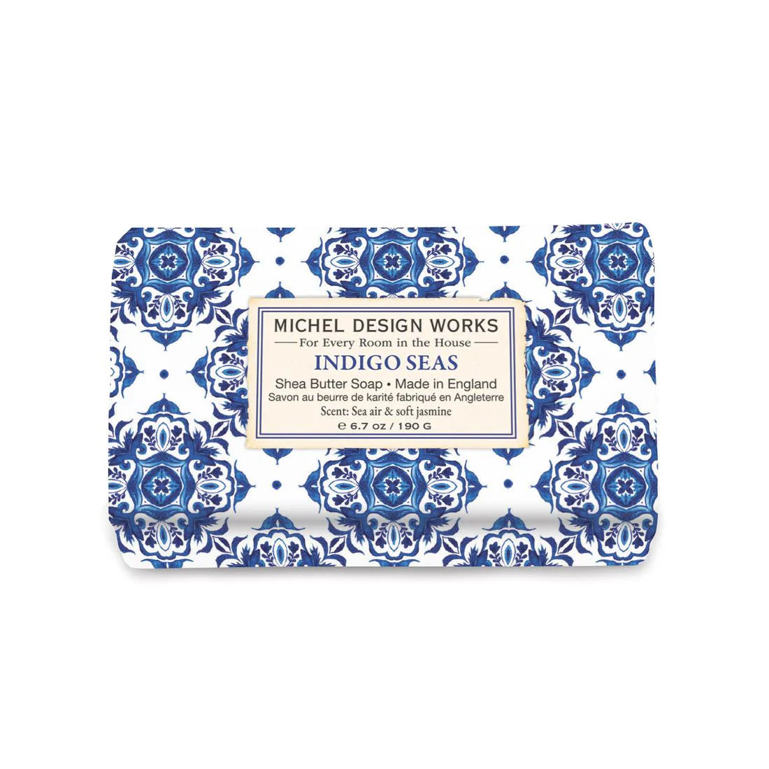 INDIGO SEAS MEDIUM BATH SOAP BAR