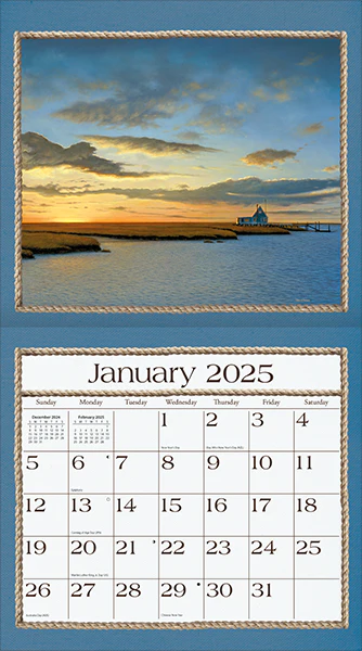 SEASIDE LANG CALENDAR 2025