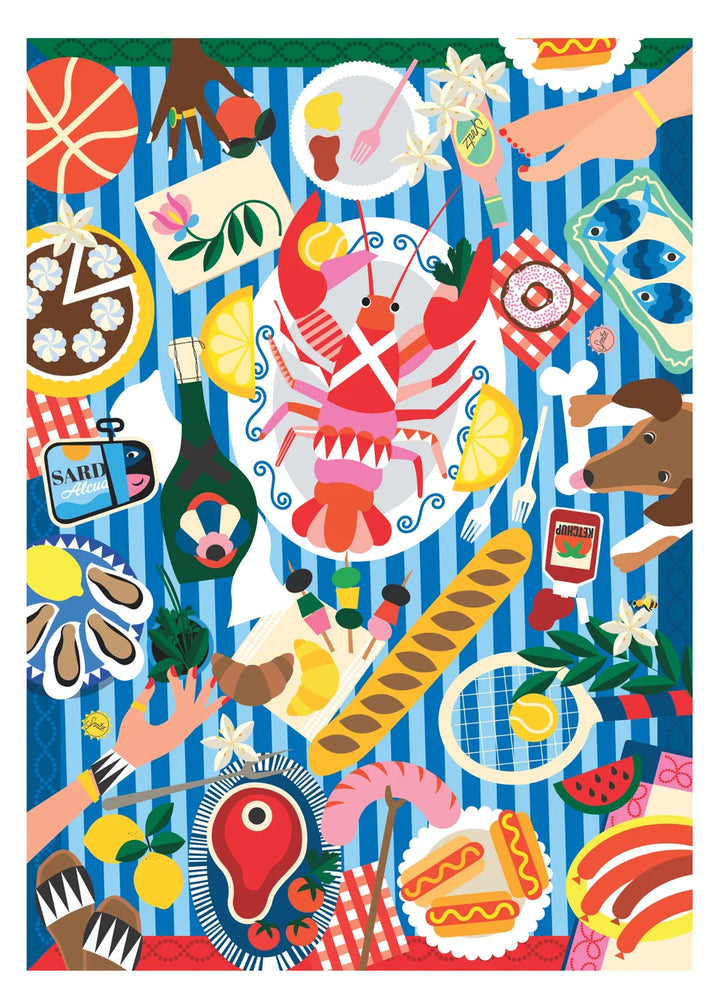 SEASIDE FEAST PUZZLE