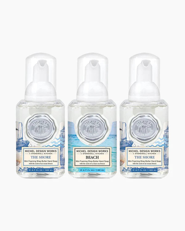MINI FOAMING HAND SOAP SET "SEASIDE"