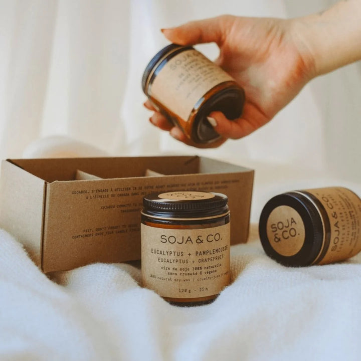 SOY WAX CANDLE GIFT SET - BESTSELLERS