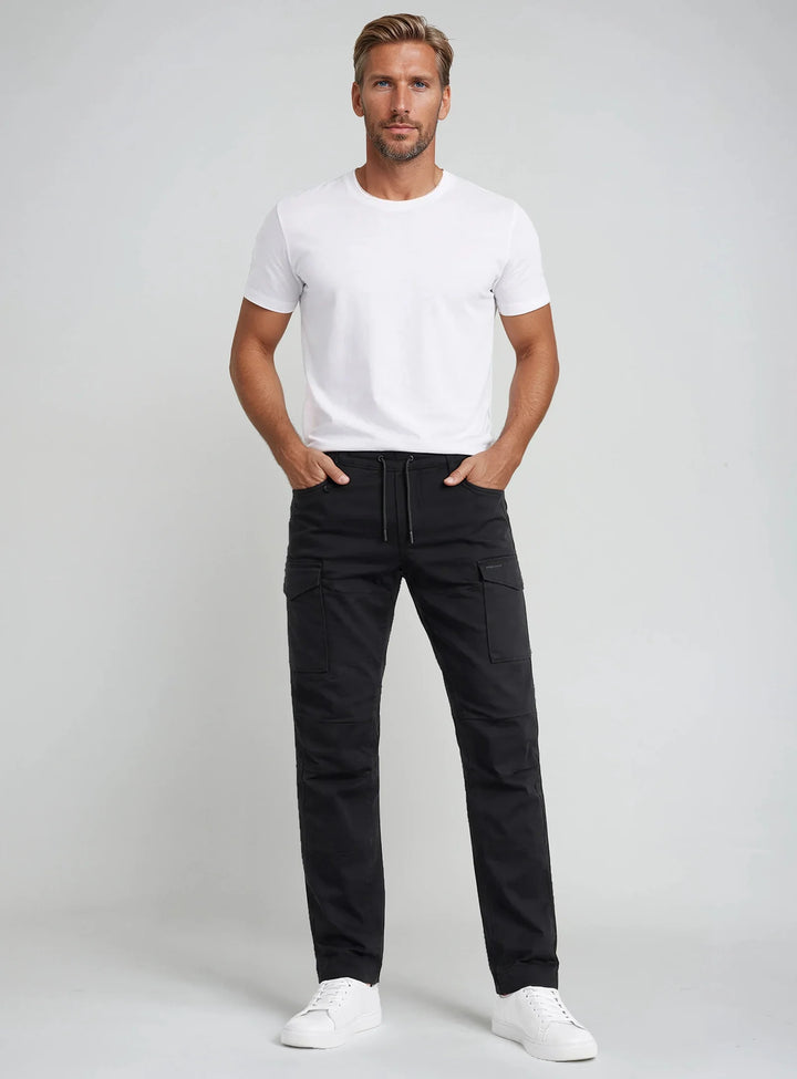 SETHUR - SUPER FLEX CARGO JOGGER "BLACK"