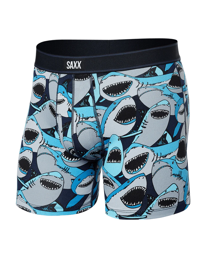 DAYTRIPPER BOXER BRIEF 5" "SHARK TANK CAMO - NAVY"