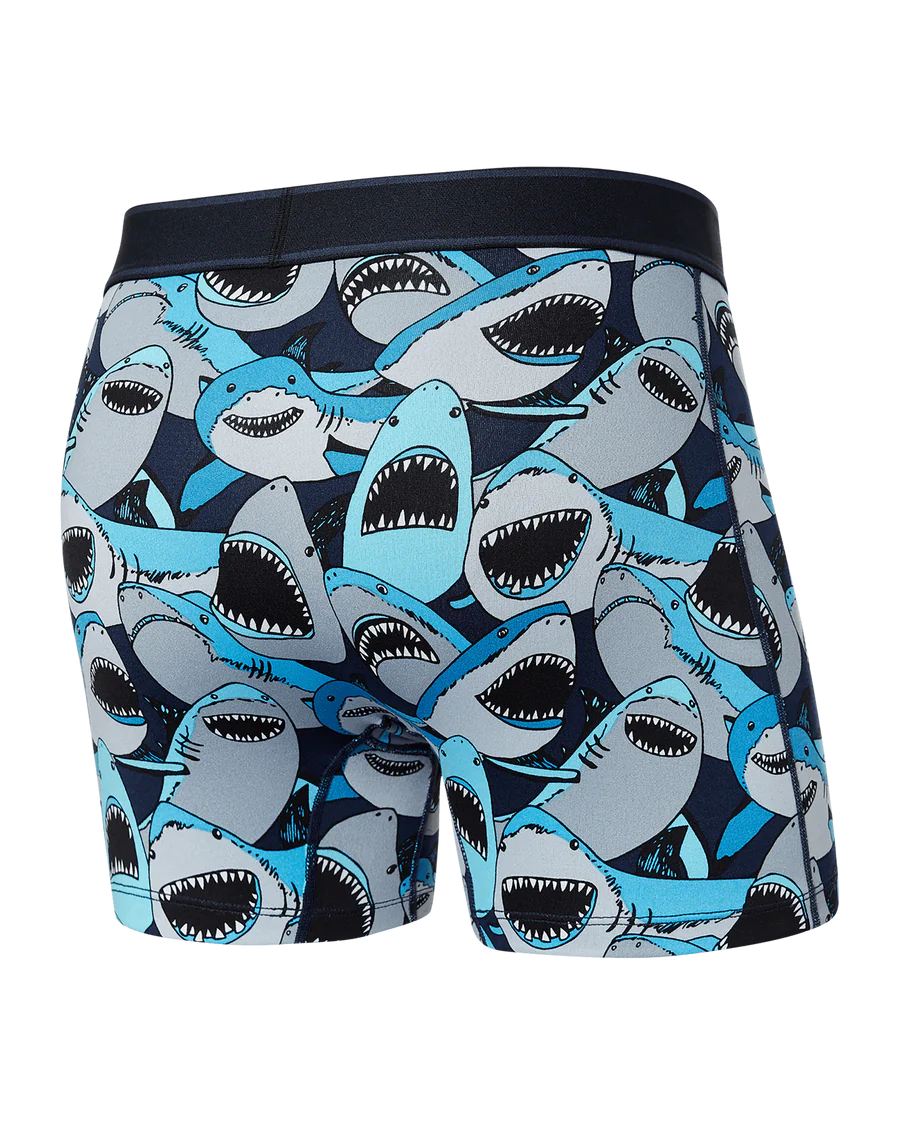 DAYTRIPPER BOXER BRIEF 5" "SHARK TANK CAMO - NAVY"