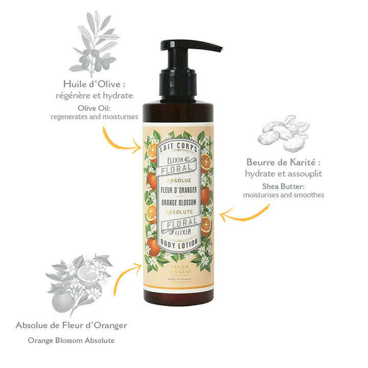 SHEA BUTTER BODY LOTION - ABSOLUTE ORANGE BLOSSOM 250ML