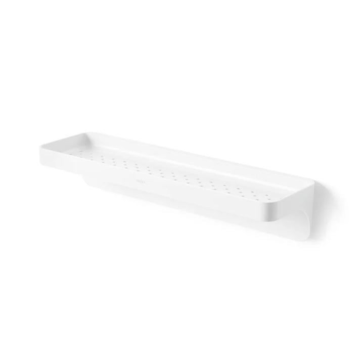 FLEX ADHESIVE WALL SHELF - WHITE