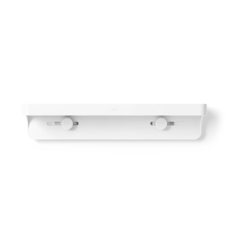 FLEX ADHESIVE WALL SHELF - WHITE