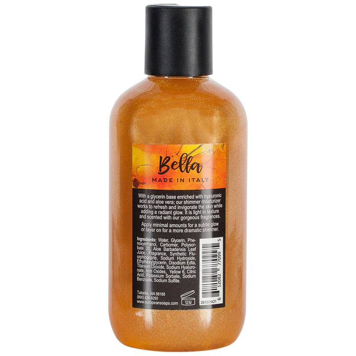 VIA MERCATO BELLA SHIMMER MOISTURIZER - LOQUAT, PEACH AND MANDARIN