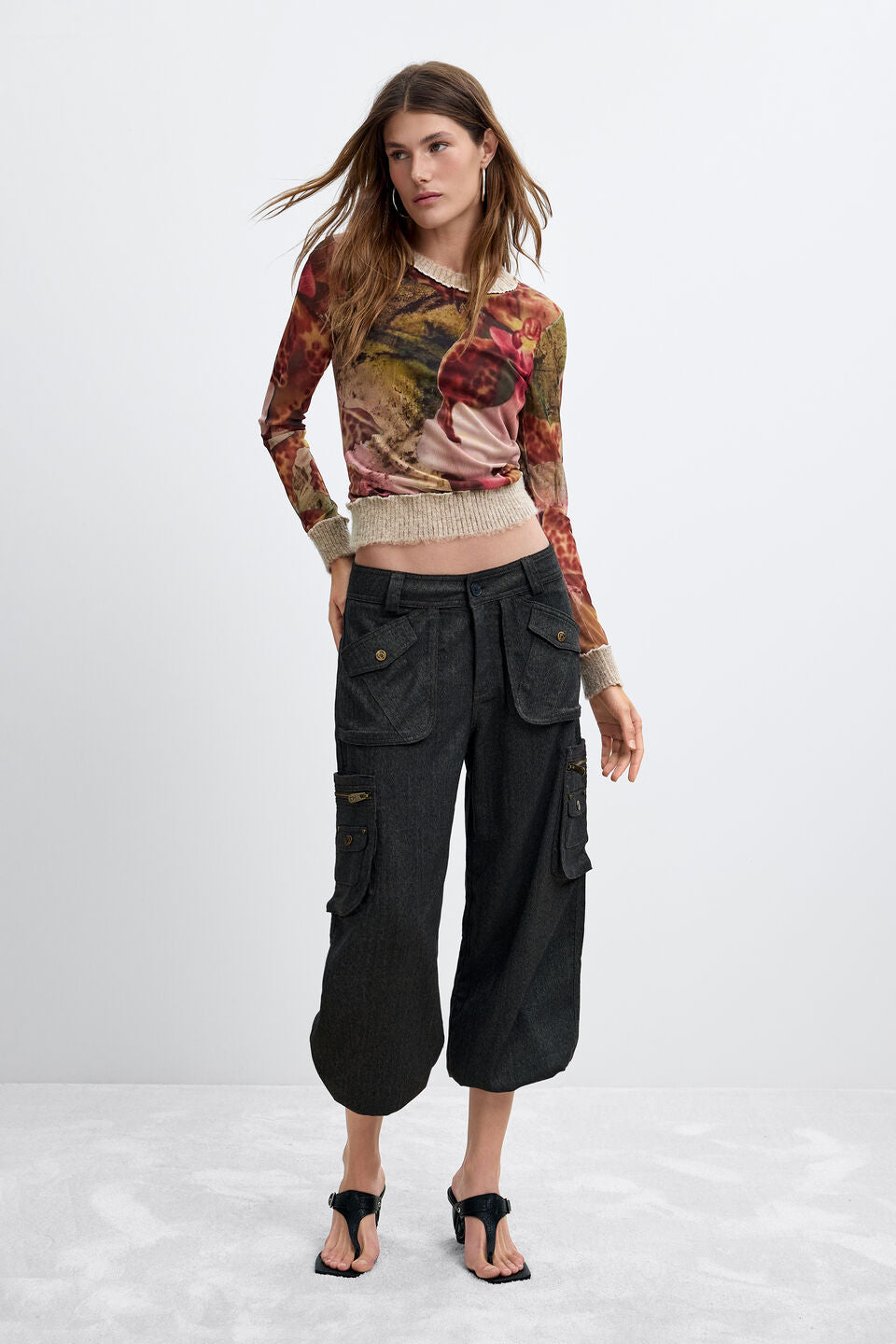 PRINTED LONG-SLEEVE SHIRT M.C. LACROIX