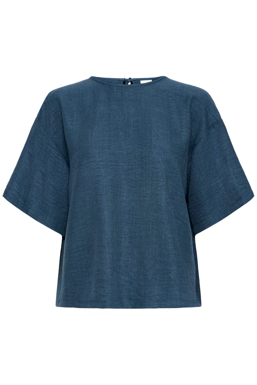 IHKATICO SHIRT "TRUE NAVY MELANGE"