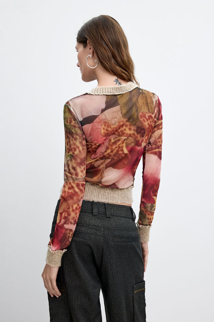 PRINTED LONG-SLEEVE SHIRT M.C. LACROIX