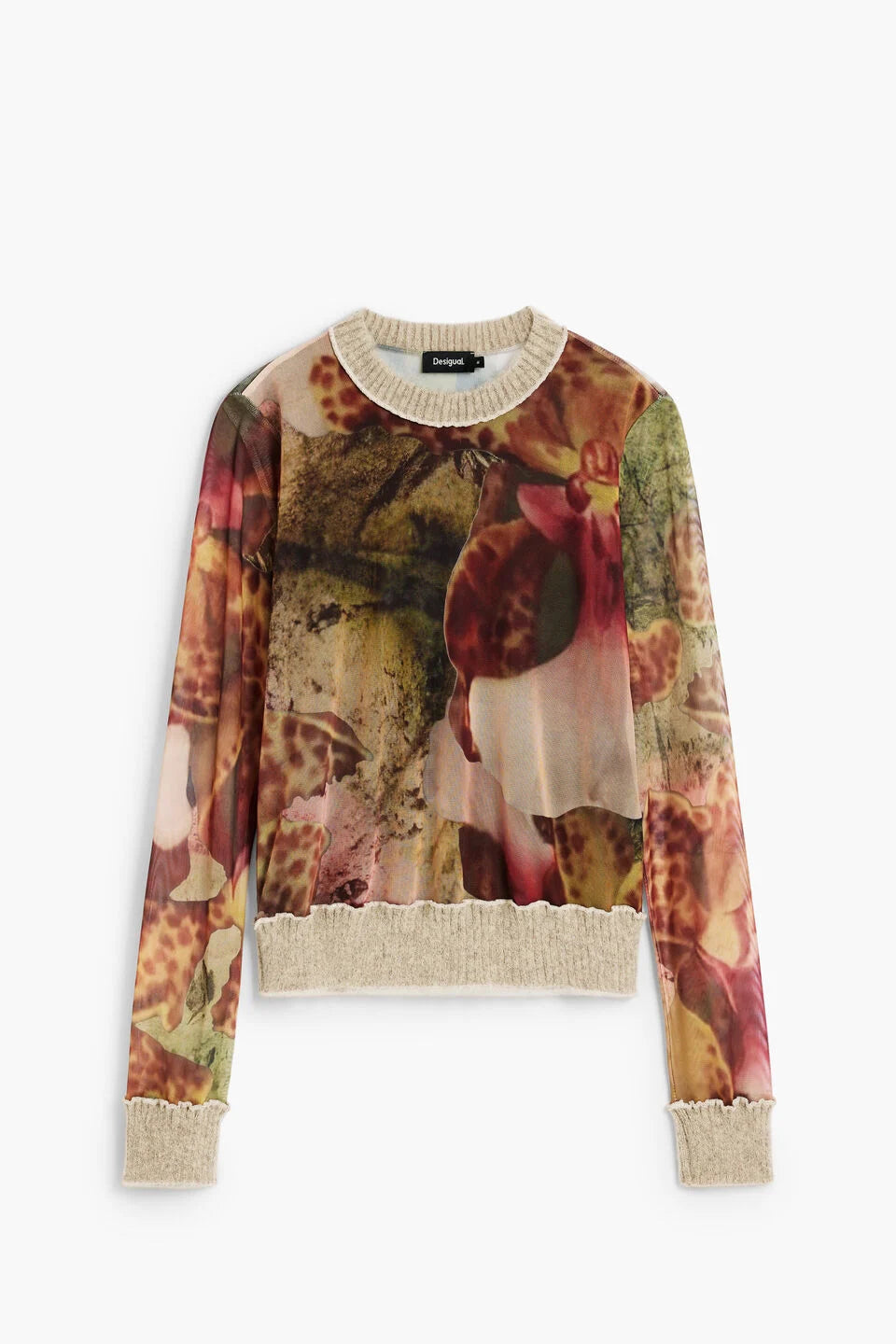 PRINTED LONG-SLEEVE SHIRT M.C. LACROIX