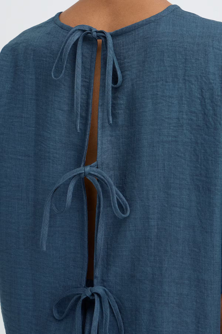 IHKATICO SHIRT "TRUE NAVY MELANGE"