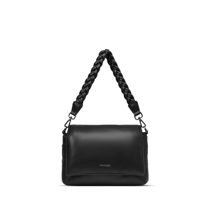 BUBBLY SHOULDER BAG - SMALL (BLACK "RECYCLED")