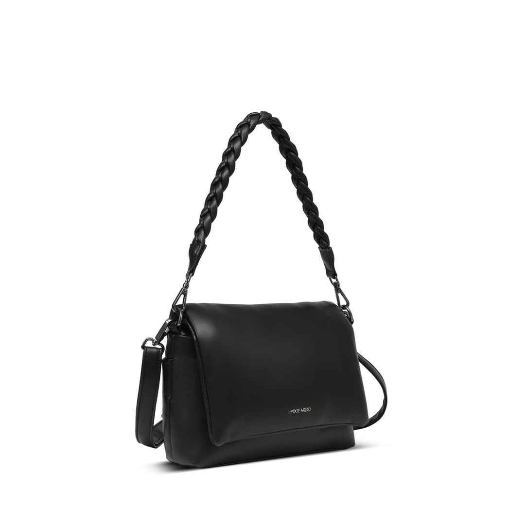 BUBBLY SHOULDER BAG - SMALL (BLACK "RECYCLED")