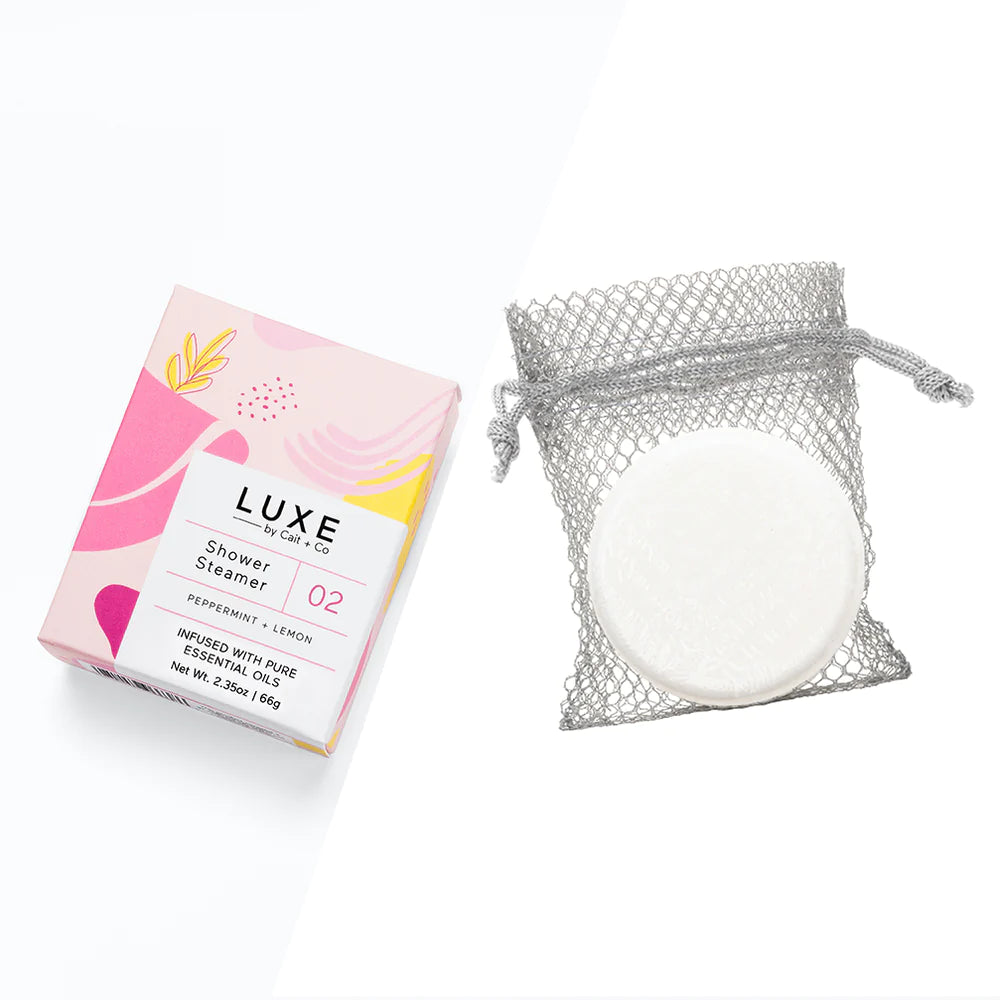 CAIT AND CO PEPPERMINT LEMON SHOWER STEAMER