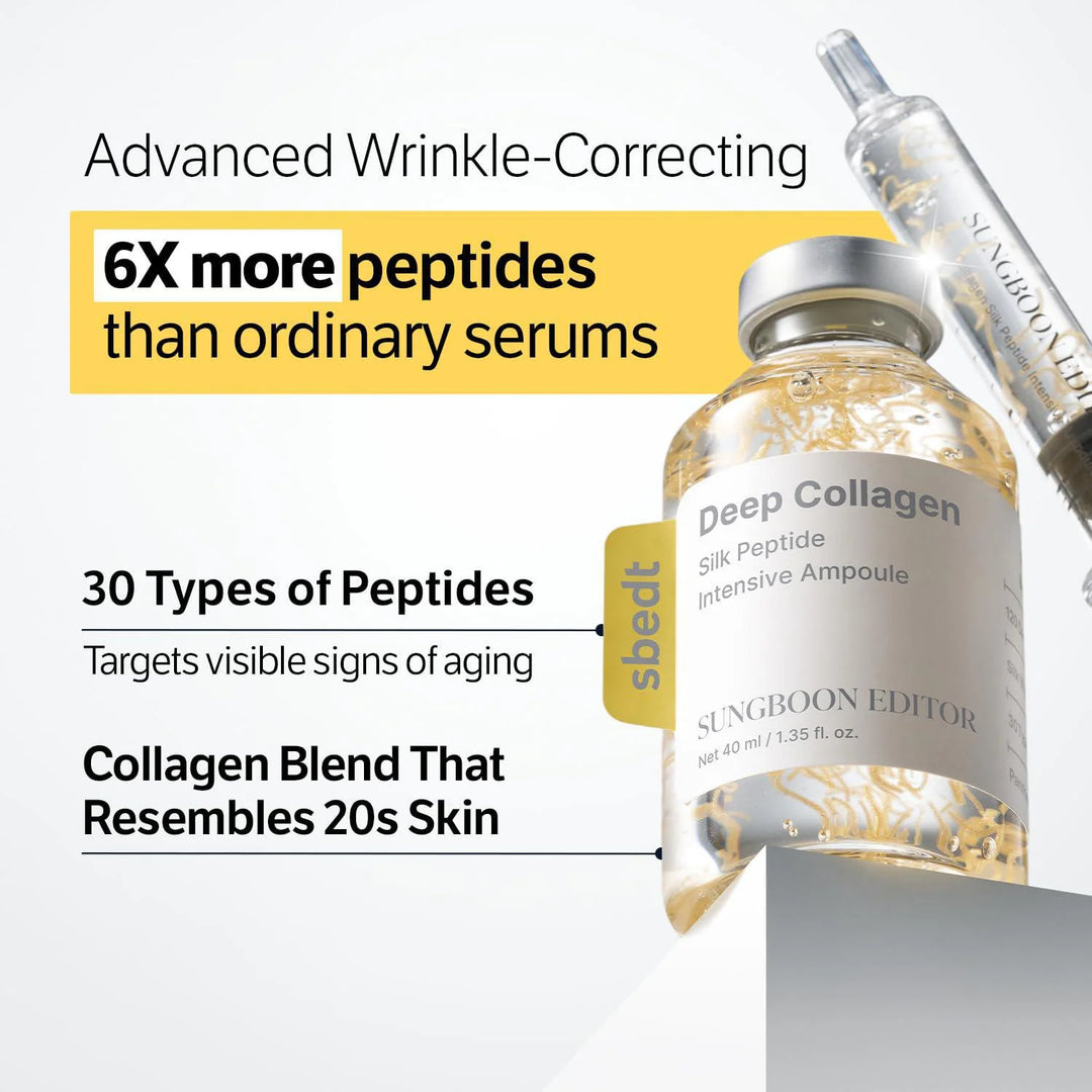 DEEP COLLAGEN SILK PEPTIDE INTENSIVE AMPOULE 40ML