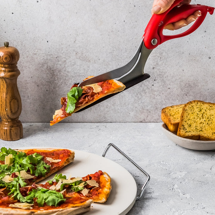 SCIZZA PIZZA SCISSORS "RED"