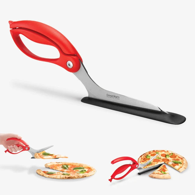 SCIZZA PIZZA SCISSORS "RED"