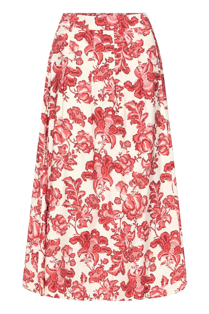 IHGILVIS SKIRT "RED FLORAL"