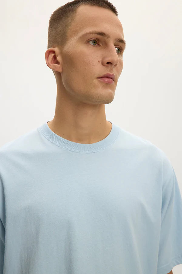 EAZY BOX TEE "SKY BLUE"