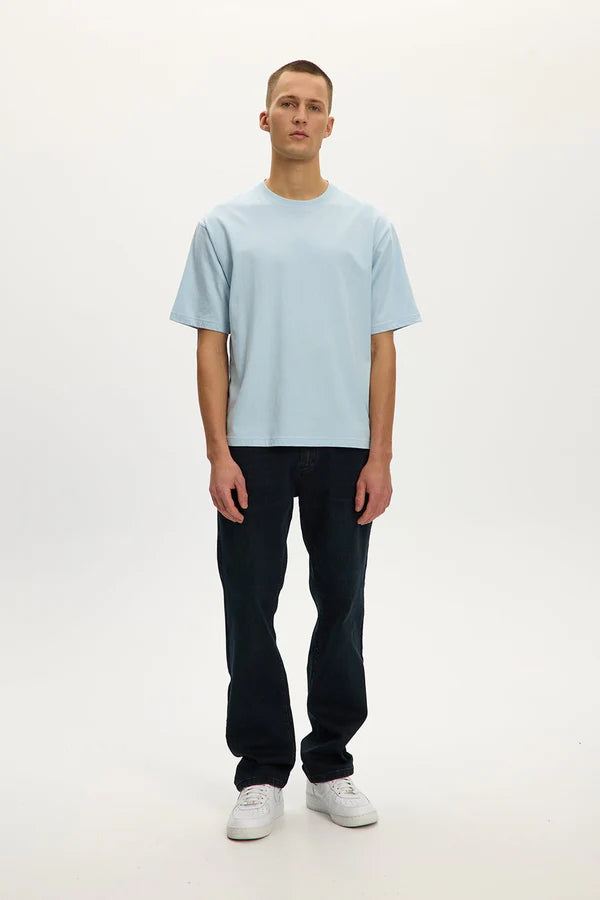 EAZY BOX TEE "SKY BLUE"
