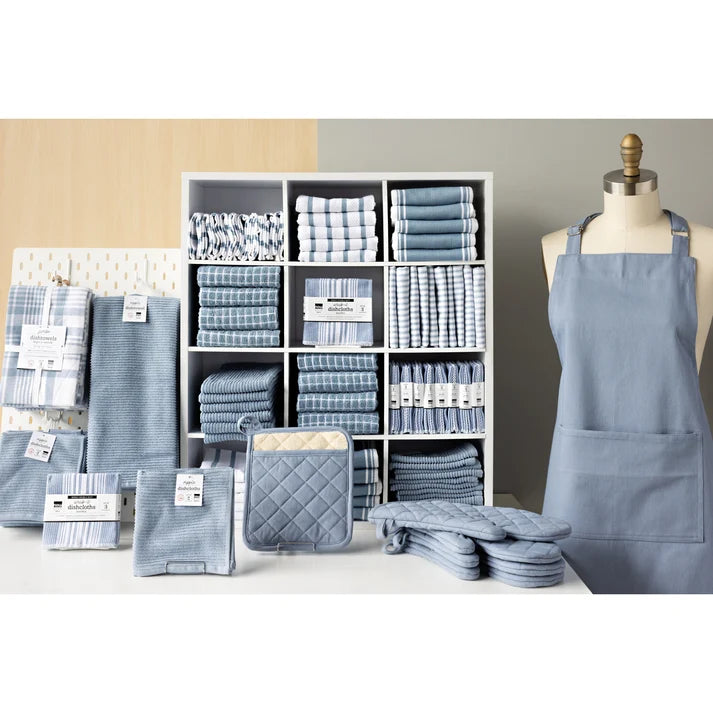 SCRUB-IT SLATE BLUE DISHCLOTHS - SET OF 3