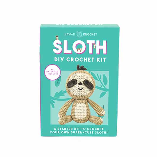 DIY CROCHET SLOTH KIT