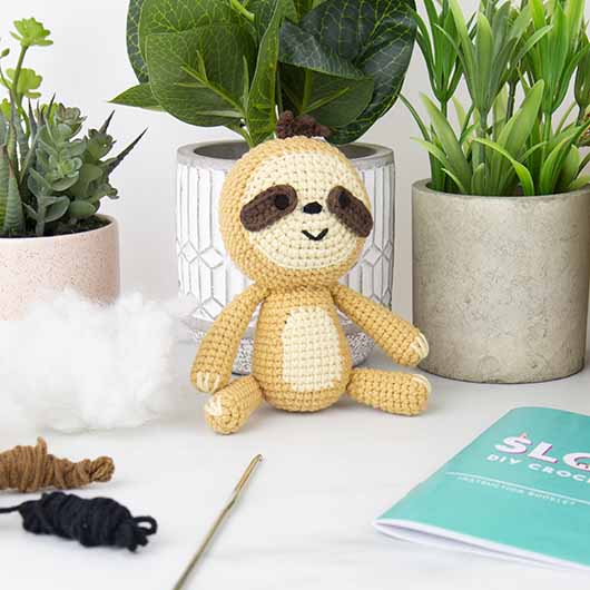 DIY CROCHET SLOTH KIT