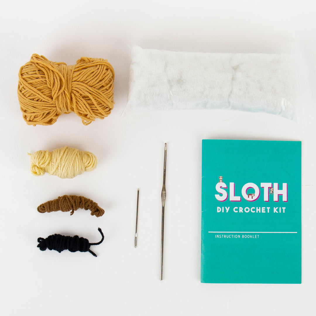 DIY CROCHET SLOTH KIT