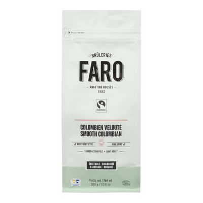 SMOOTH COLOMBIAN FAIR TRADE ORGANIC COFFEE 300G