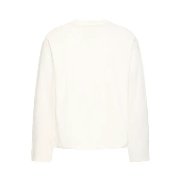 BHKHALID L/S SHIRT "SNOW WHITE"