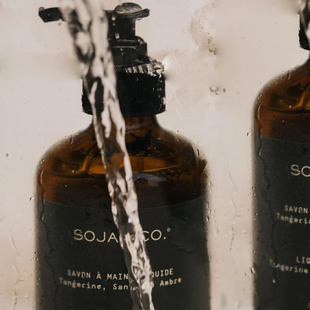 LIQUID HAND SOAP - TANGERINE, SANDALWOOD &amp; AMBER